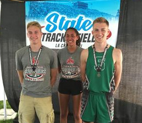 Kaden, Bre, and Reis at State